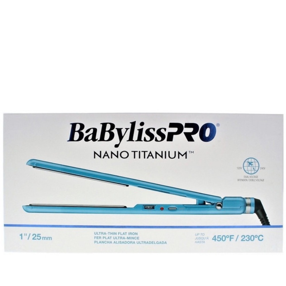 Babyliss Pro Nano Titanium Ultra-Thin
Straightening Iron